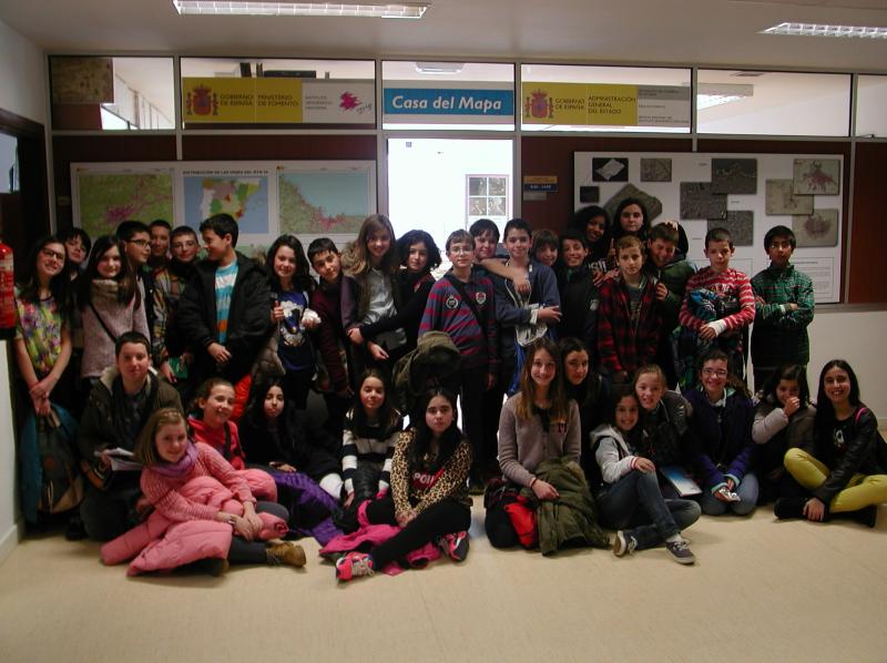 El IGN, en esta ocasión, recibe la visita de alumnos de 6º de Primaria del Colegio Público Manuel Álvarez Iglesias de Salinas, Castrillón.